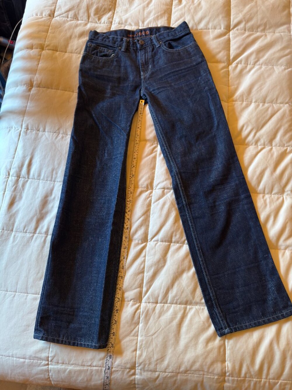 GapKids 1969 Original Boys 14 Regular Dark Rinse Straight Leg Jeans